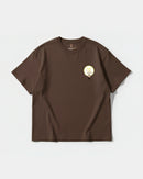 Camiseta Cheers Good Music Pocket Front Oversize Basic Marron