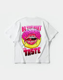 Camiseta Do You Want Pocket Oversize Front Basic Blanco
