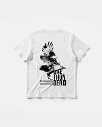 Camiseta One Thunder Big Back Regular Basic Blanco