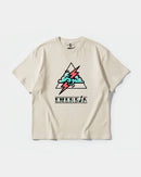Camiseta Cubica Energia Big Front Oversize Basic Beige