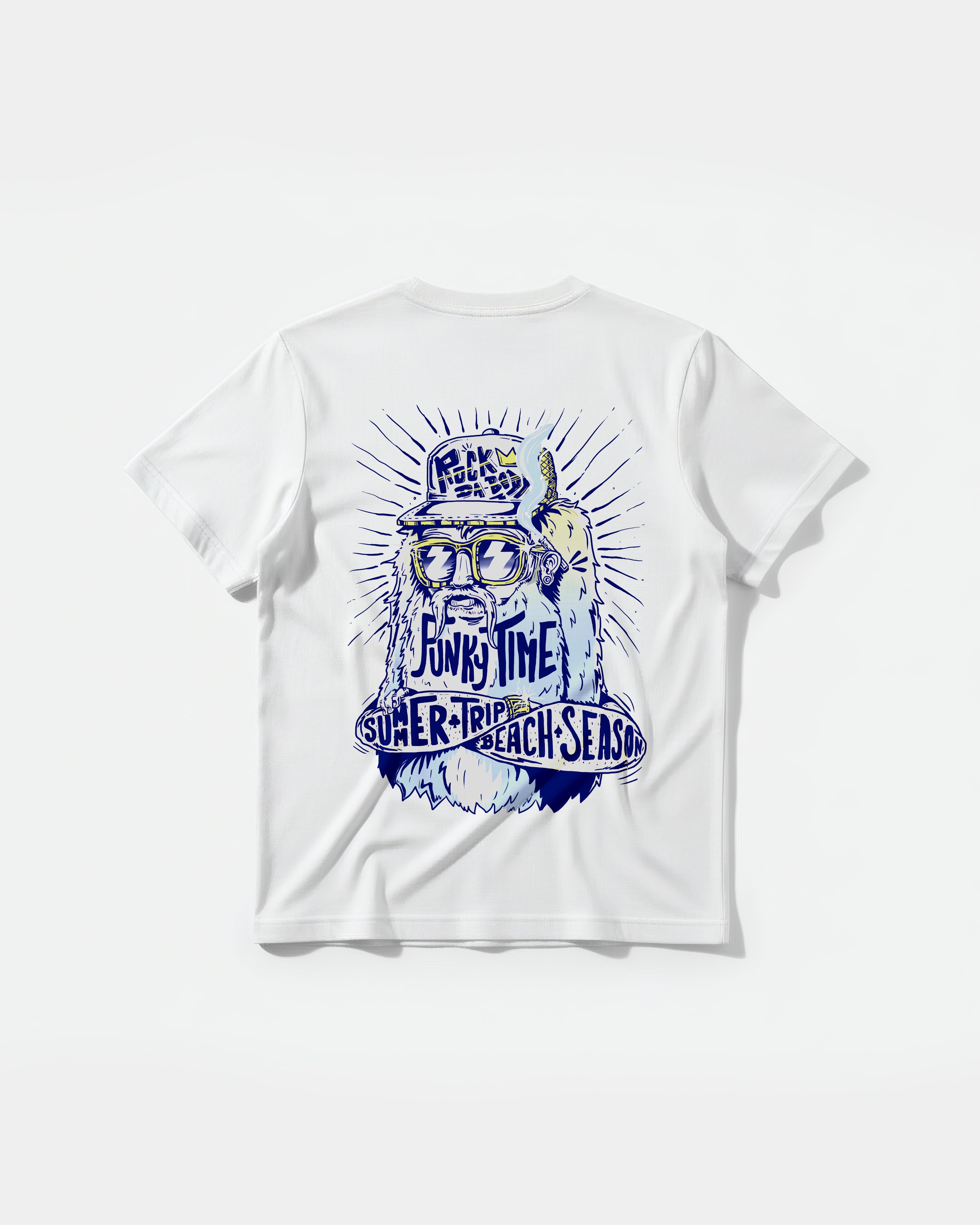 Rock Da Body Pocket Back Regular Basic T-Shirt