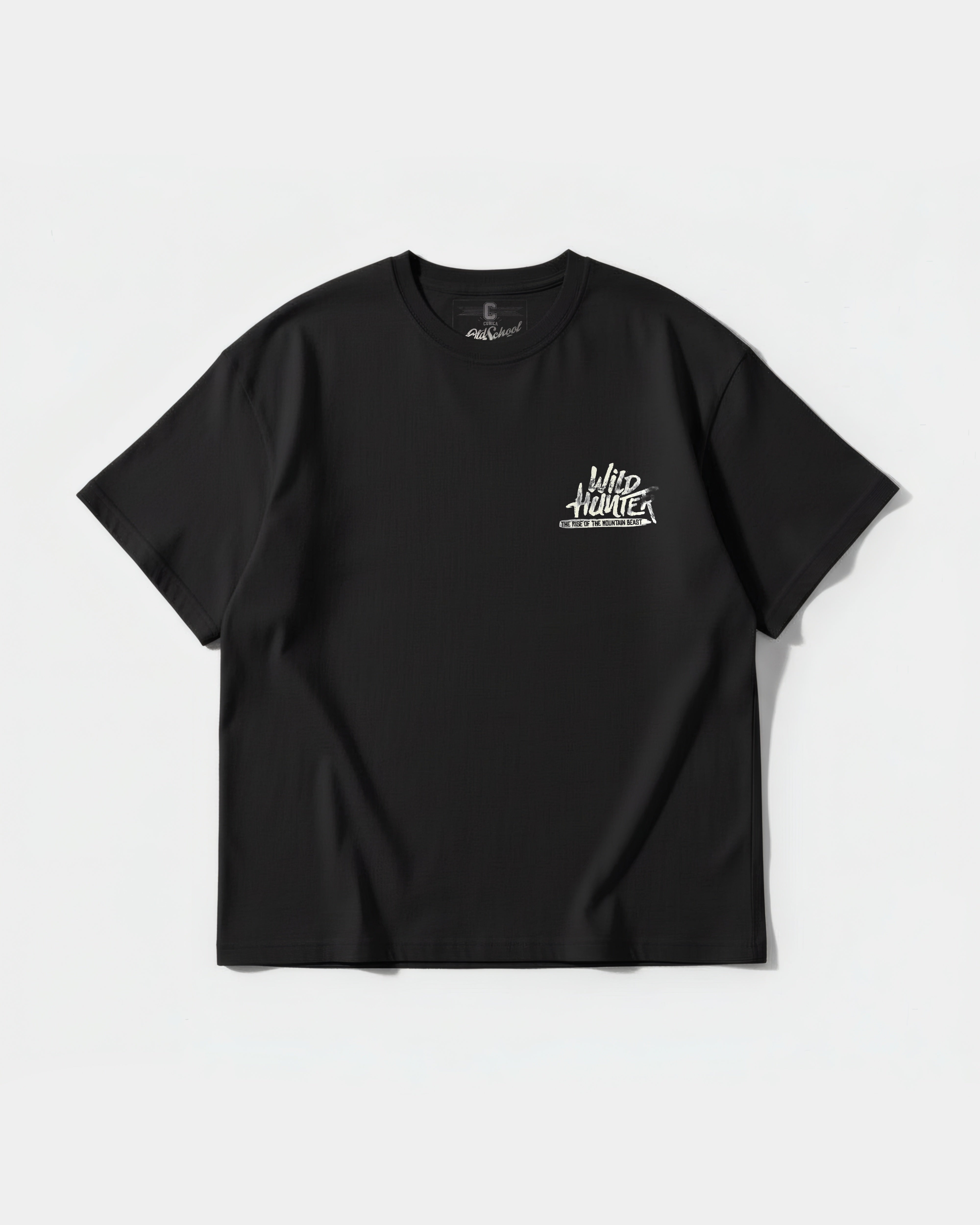 Wild Hunter Pocket Front Oversize Basic T-Shirt