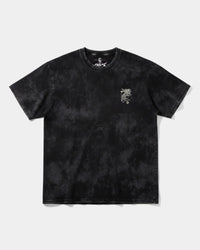 Camiseta Magic Owl Pocket Front Oversize Acid Negro