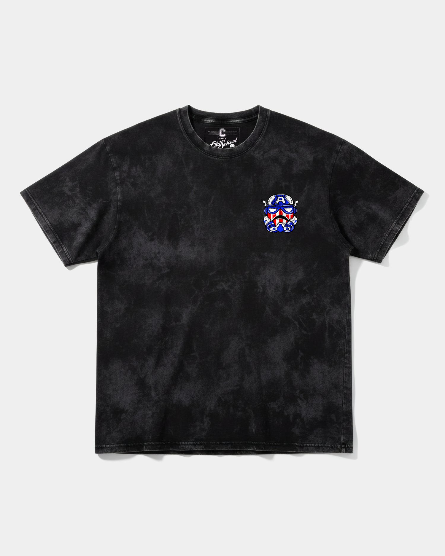 Camiseta Stormtrooper America White Front Oversize Acid Negro