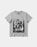 Camiseta 35 Big Front Regular Basic Gris