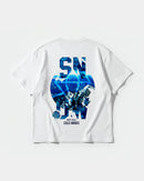 Camiseta Cold Mind Big Back Oversize Basic Blanco