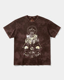 Camiseta Forceful Big Front Oversize Acid Marron