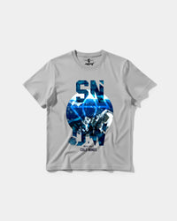 Camiseta Cold Mind Big Front Regular Basic Gris