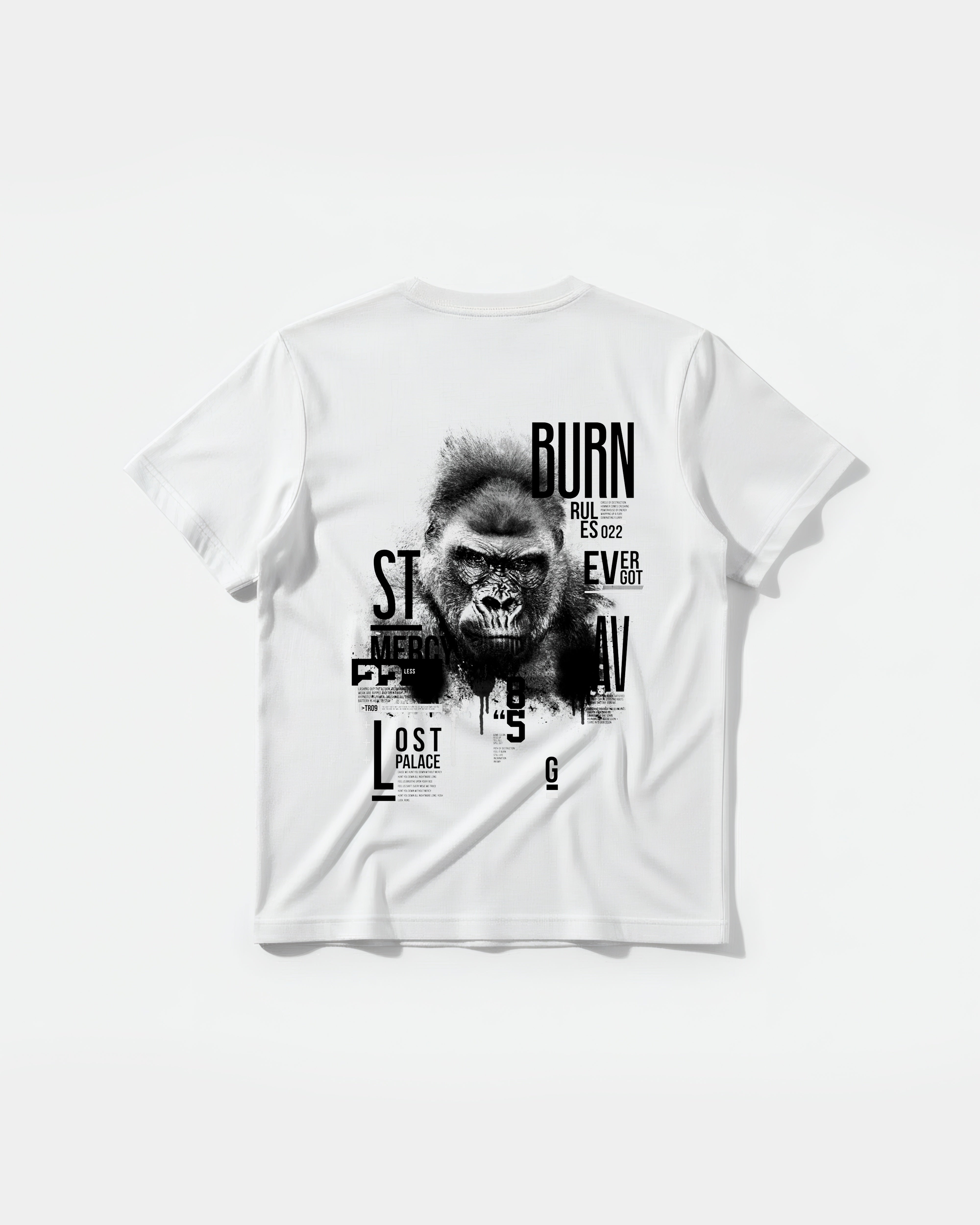 Burn Big Back Regular Basic T-shirt