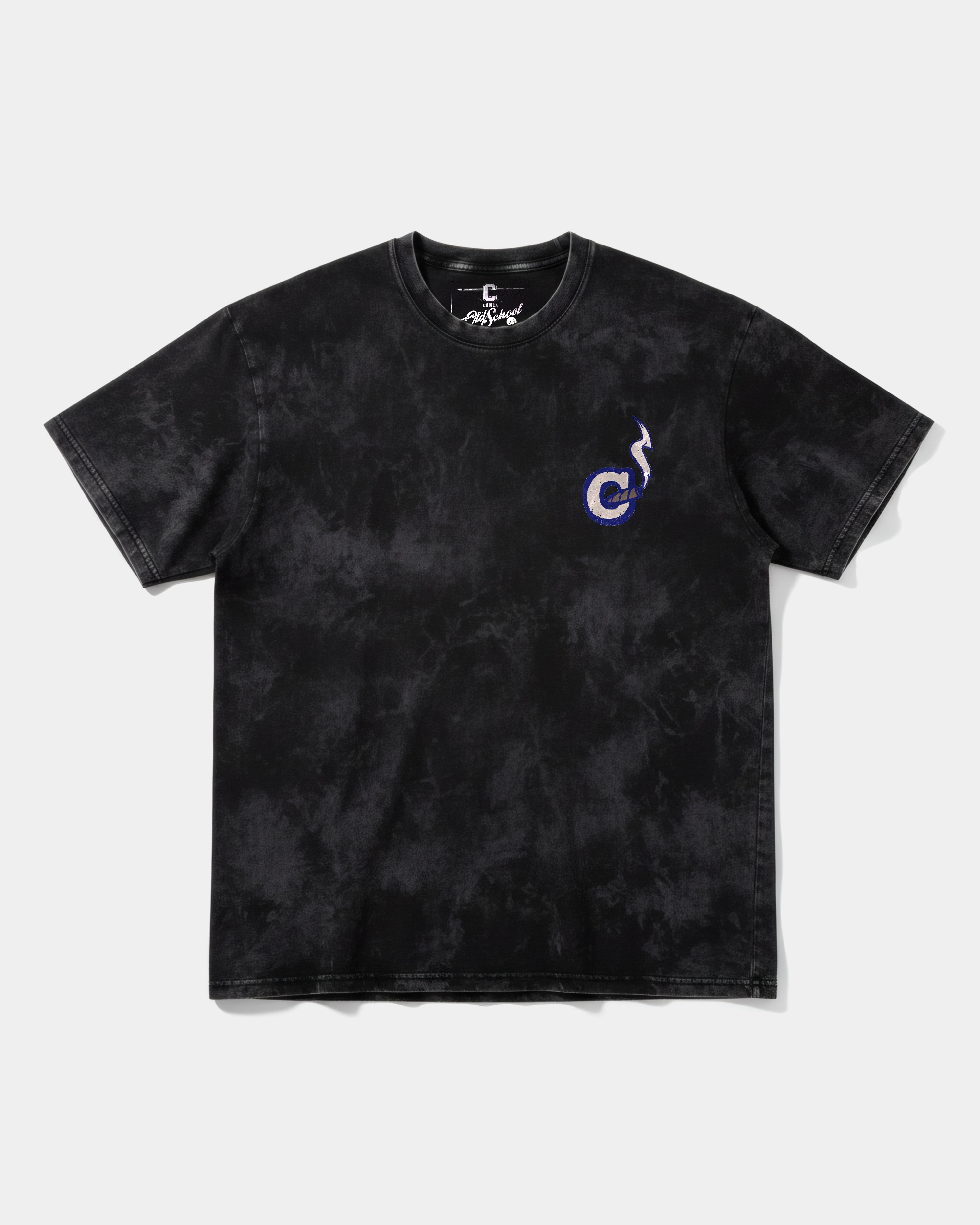 Camiseta Mas Vale Que Corras Pocket Front Oversize Acid Negro
