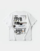 Camiseta Astral Big Back Oversize Basic Blanco