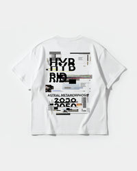 Camiseta Astral Big Back Oversize Basic Blanco