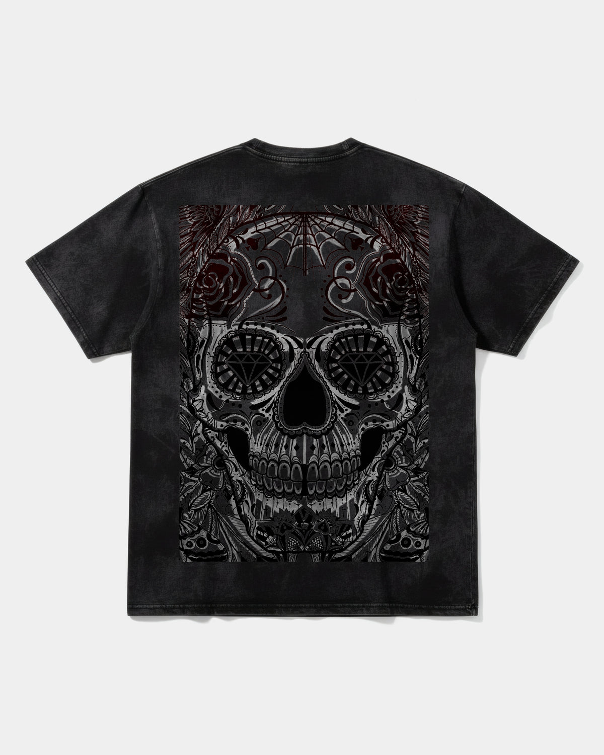 Camiseta Catrina Big Back Oversize Acid