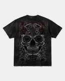 Camiseta Catrina Big Back Oversize Acid Negro