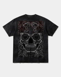 Camiseta Catrina Big Back Oversize Acid Negro