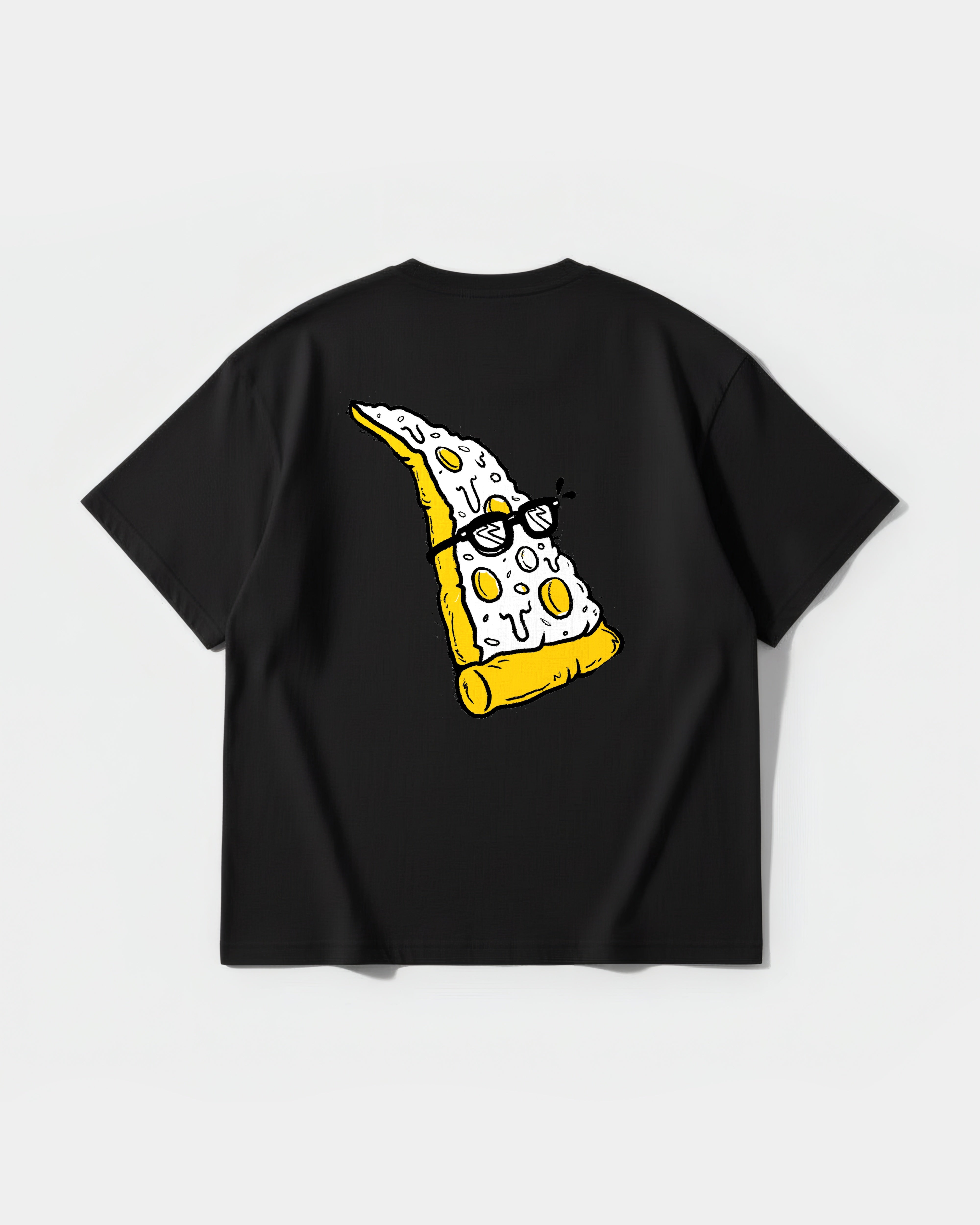 Camiseta Pizza Geek Big Back Oversize Basic