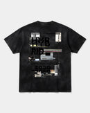 Camiseta Astral Big Back Oversize Acid Negro
