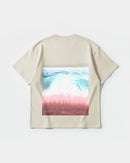 Camiseta Quantic Kingdom Big Back Oversize Basic Beige