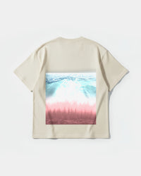 Camiseta Quantic Kingdom Big Back Oversize Basic Beige
