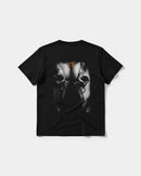 Camiseta Woman Gun Big Back Regular Basic Negro