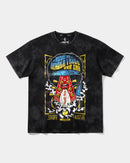 Camiseta Hendrix Big Front Oversize Acid Negro