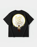 Camiseta Cheers Good Music Big Back Oversize Basic Negro