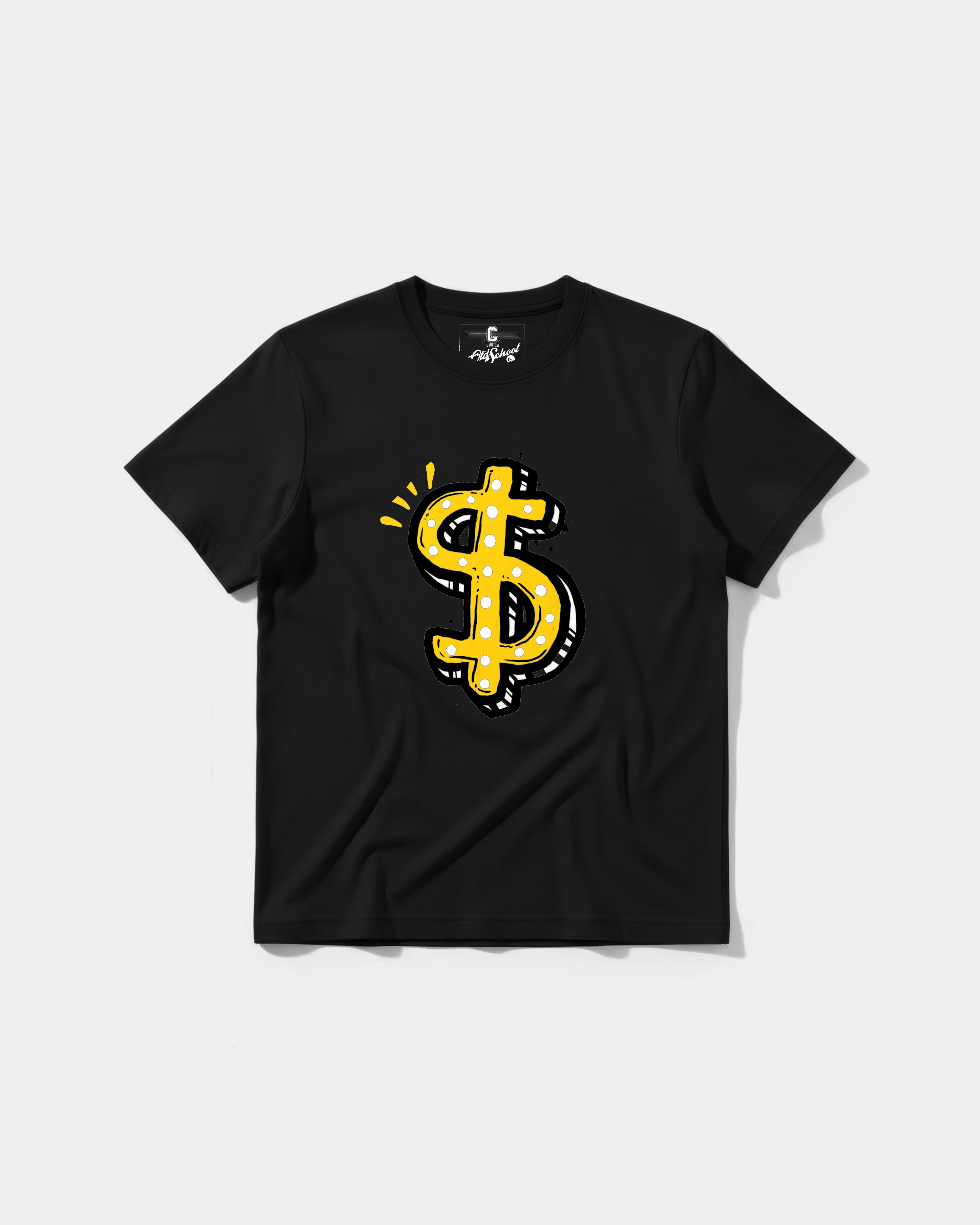 Money Money Big Front Regular Basic T-shirt
