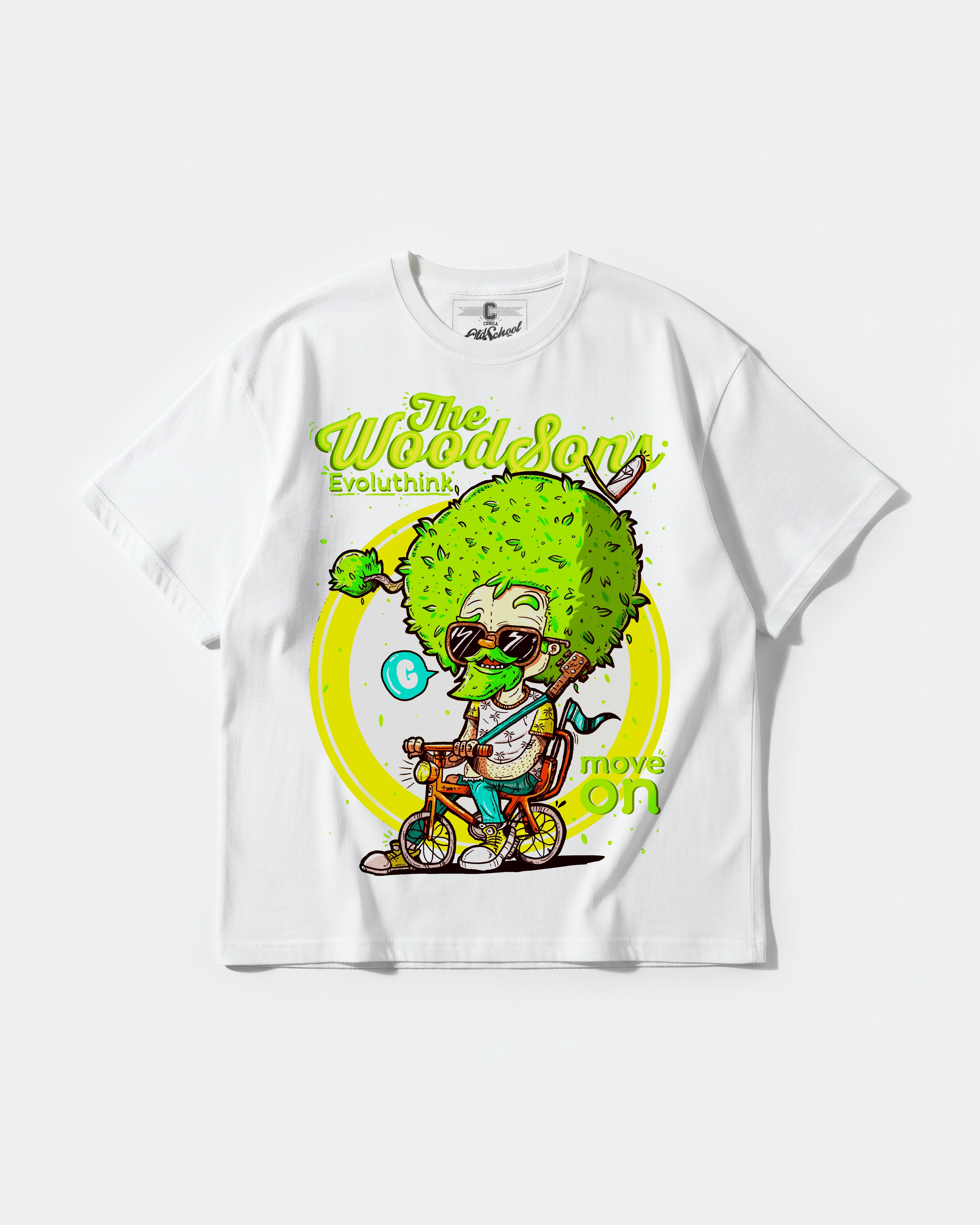 The Woodsons Big Front Oversize Basic T-shirt