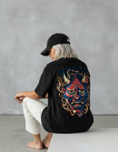 Modelo mide 1,64m y usa talla S