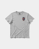 Camiseta China Hannya Big Front Regular Basic Gris