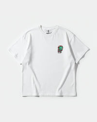 Camiseta Beetlejuice Pocket Front Oversize Basic Blanco