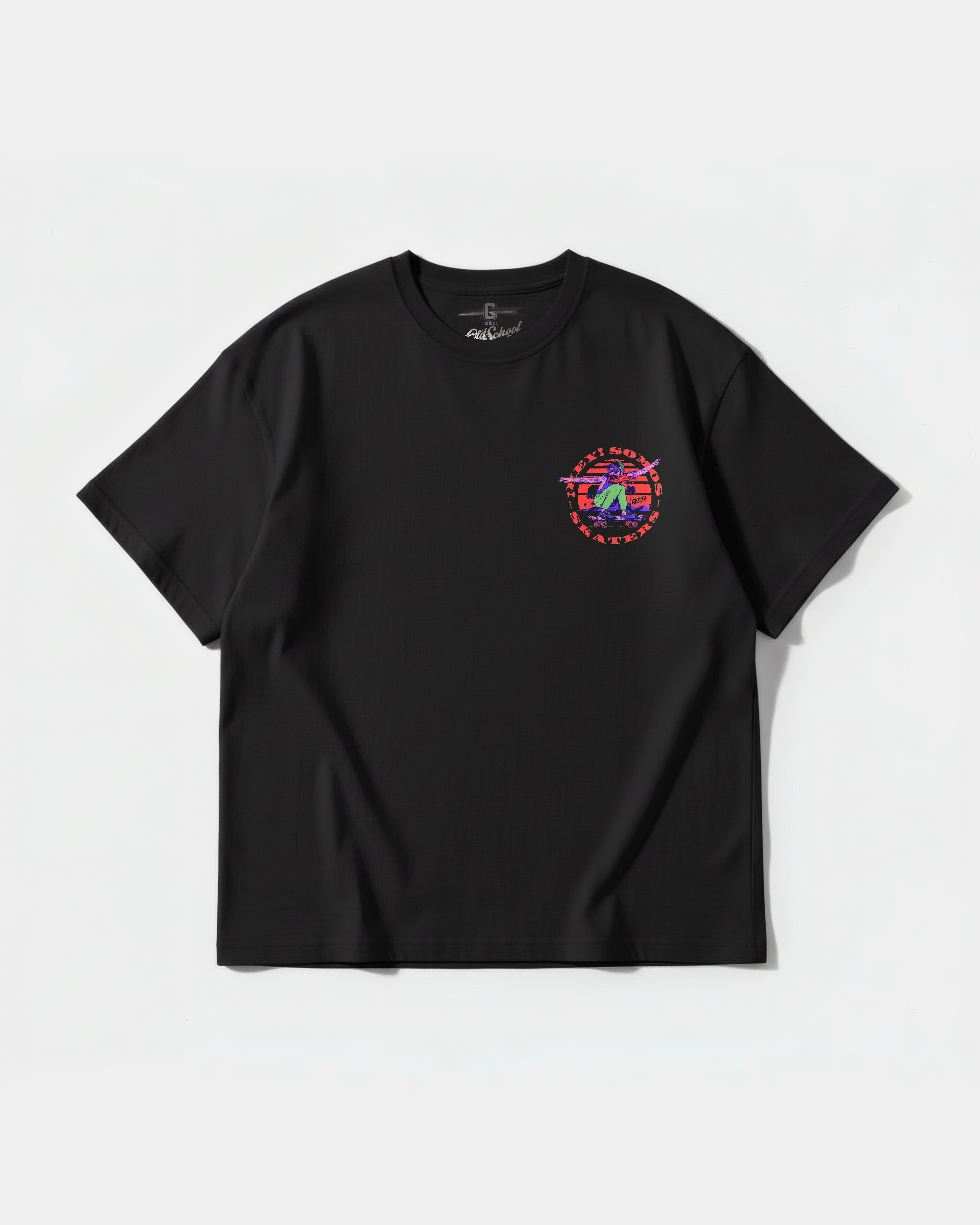 We Are Skaters Big Pocket Oversize Basic T-shirt