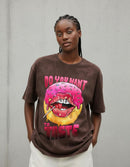 Modelo mide 1,76m y usa talla M
