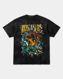 Camiseta King Of Seas Big Back Oversize Acid Negro