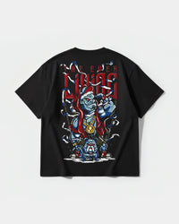 Camiseta Mummra Big Back Oversize Basic Negro