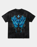 Camiseta Libertad White Pocket Front Oversize Acid Negro