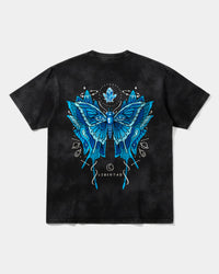 Camiseta Libertad White Pocket Front Oversize Acid Negro