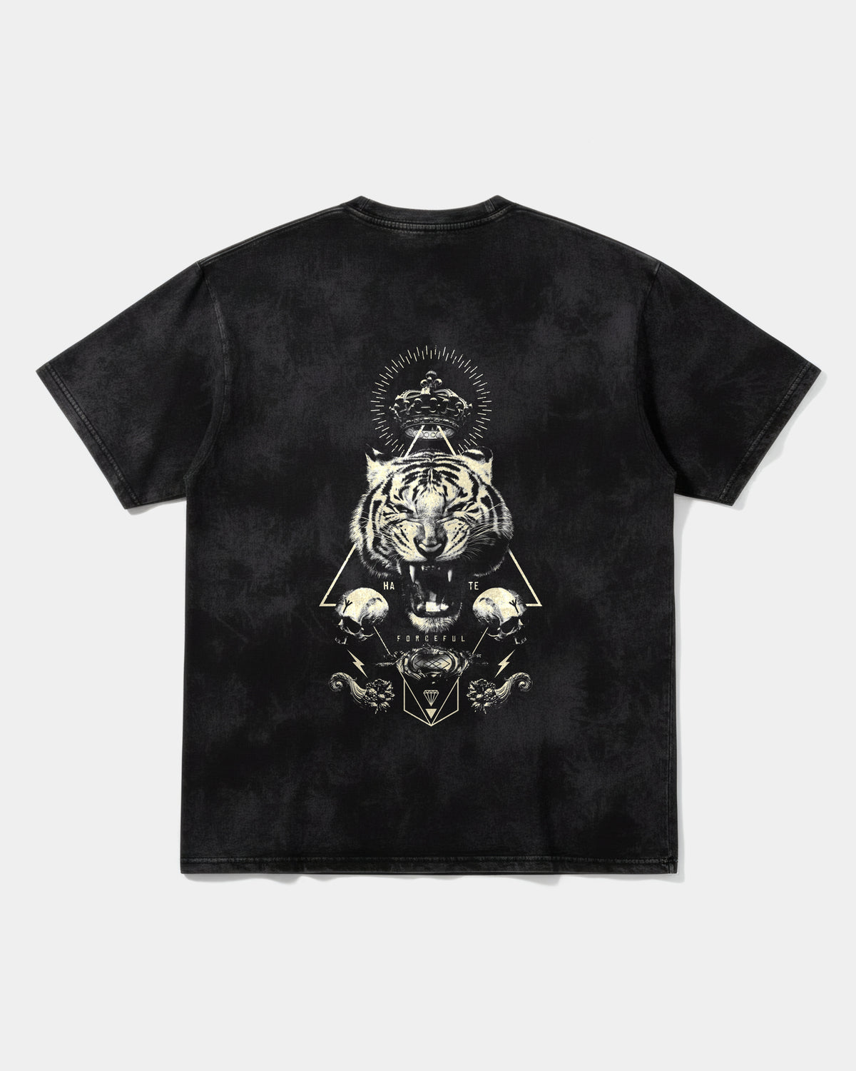 Camiseta Forceful Big Back Oversize Acid