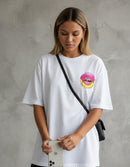 Modelo mide 1,63m y usa talla S