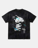 Camiseta Miguel Angel Big Back Oversize Acid Negro