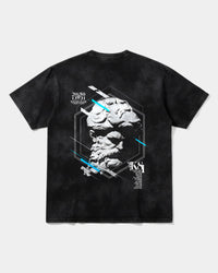 Camiseta Miguel Angel Big Back Oversize Acid Negro