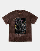 Camiseta Cubica Grateful Big Front Oversize Acid Marron