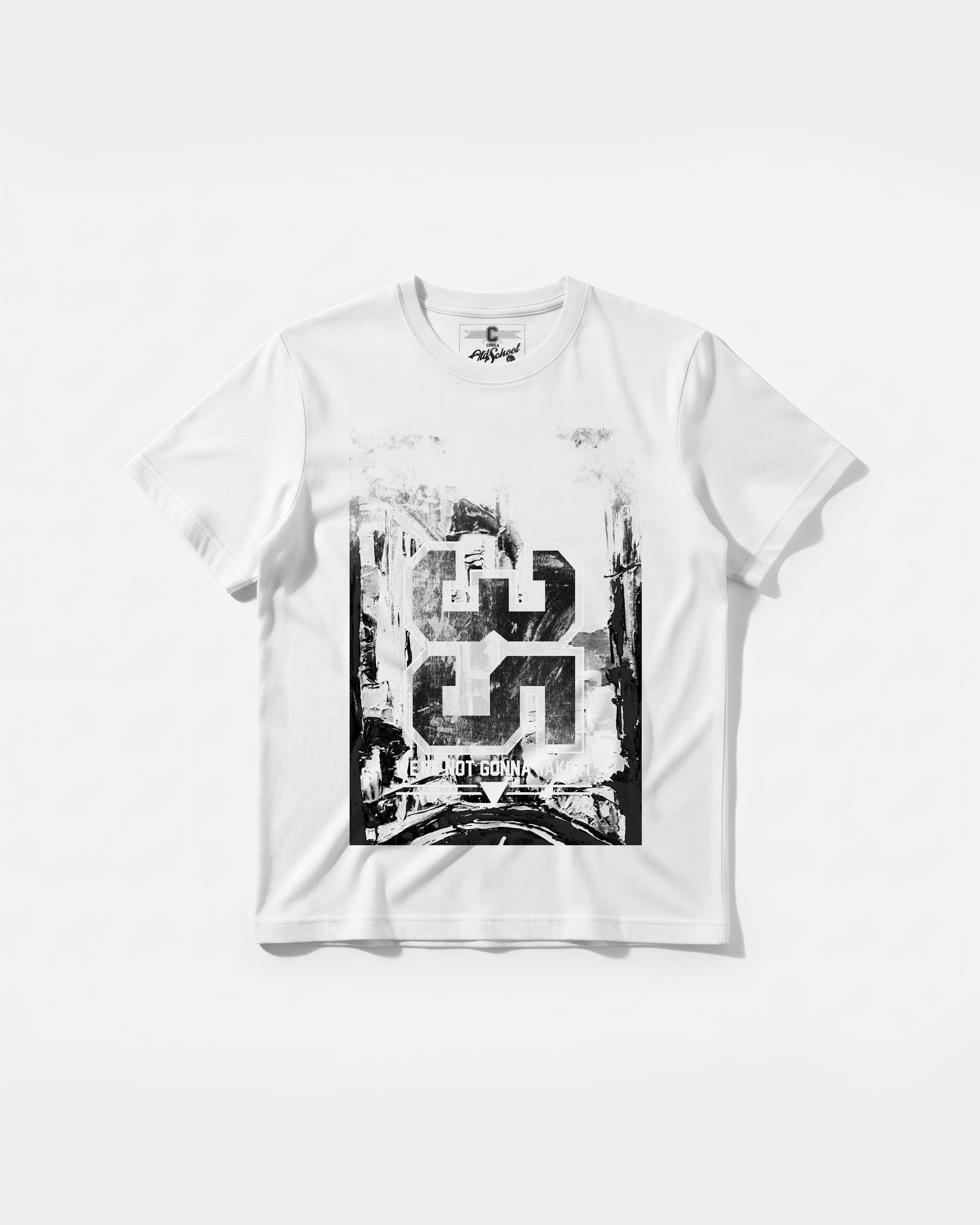 35 Big Front Regular Basic T-shirt