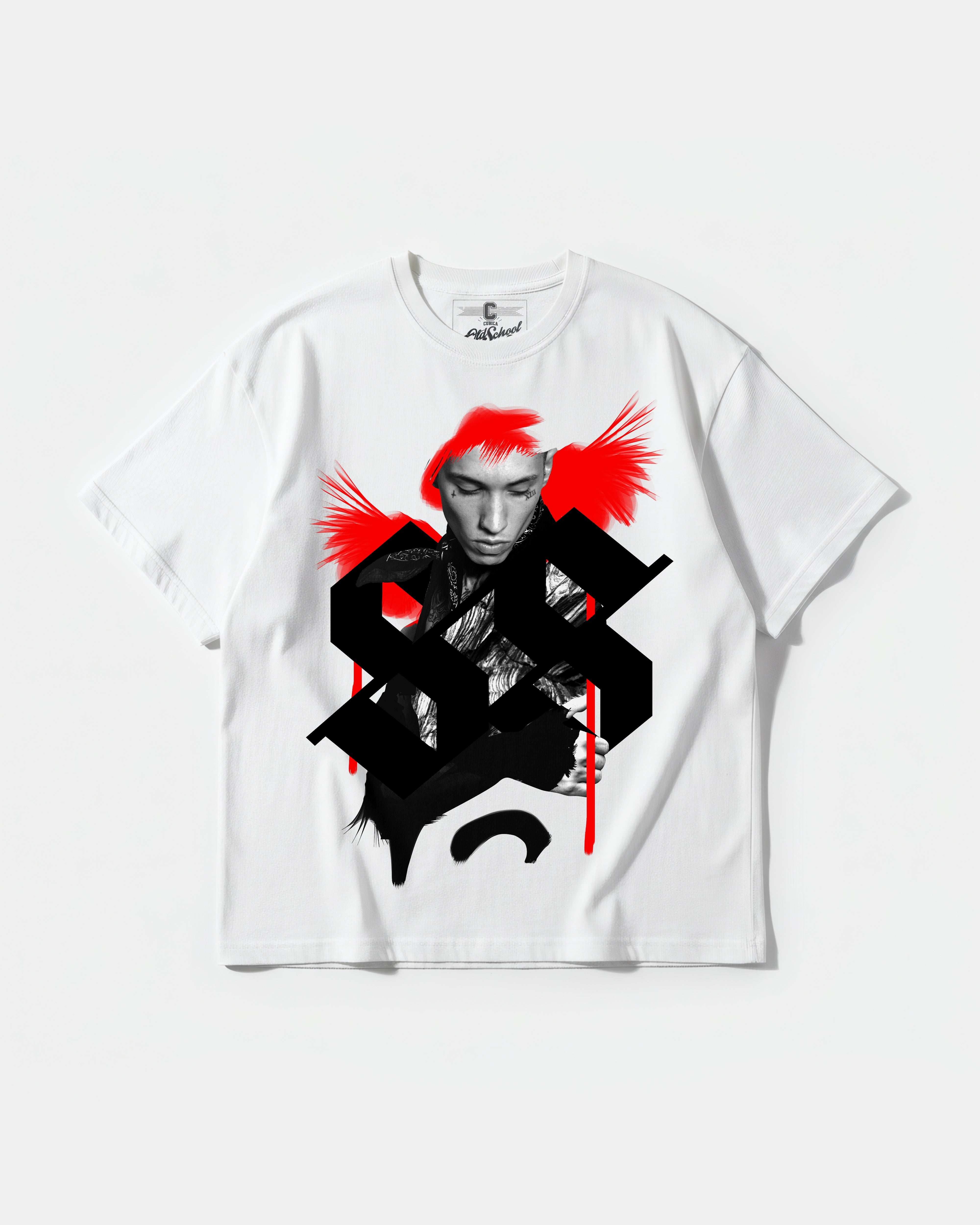 Sick Soul Big Front Oversize Basic T-shirt