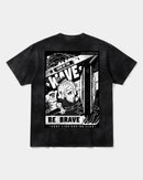 Camiseta Hero Of The Wave Big Back Oversize Acid Negro