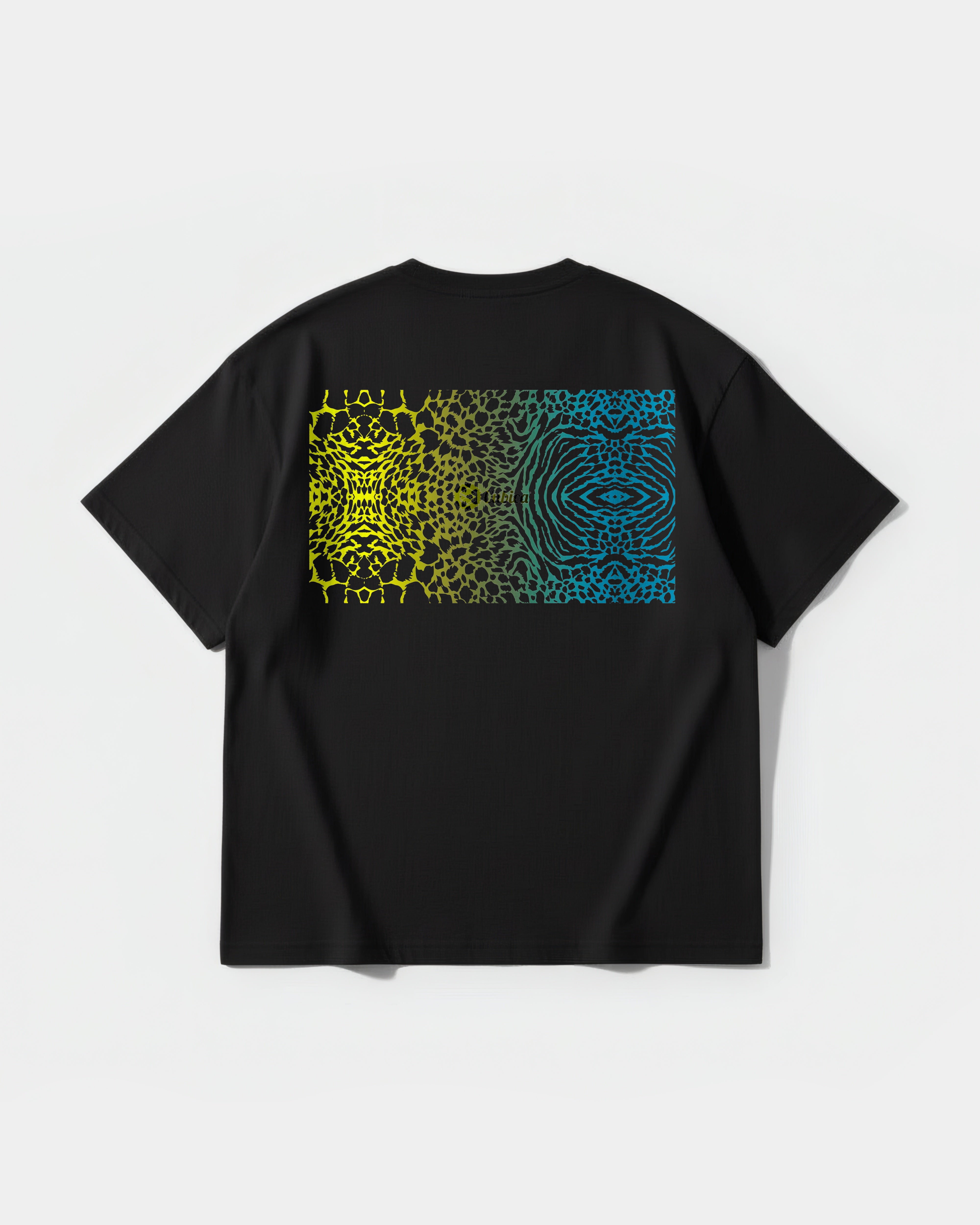 Cubica Psychedelic Big Back Oversize Basic T-shirt