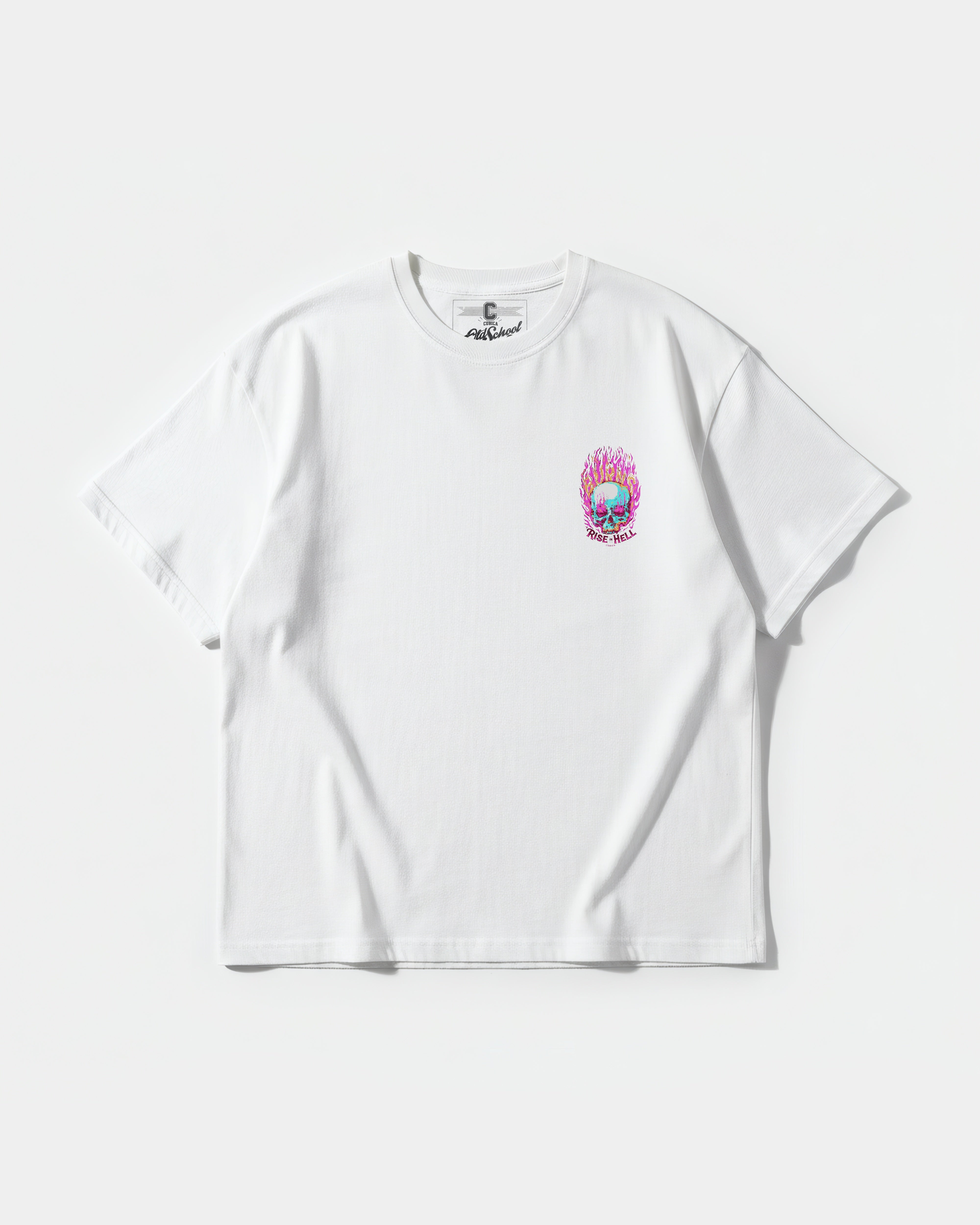 Rise In Hell Big Pocket Oversize Basic T-shirt