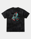 Camiseta Crazy Paloma Big Back Oversize Acid Negro