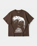 Camiseta Wild Hunter Big Front Oversize Basic Marron