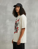 Modelo mide 1,83m y usa talla L